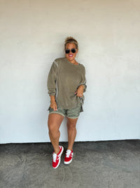 CAMO BRA & BIKER SHORT SET
