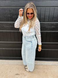 HIGH WAIST BARREL JEANS