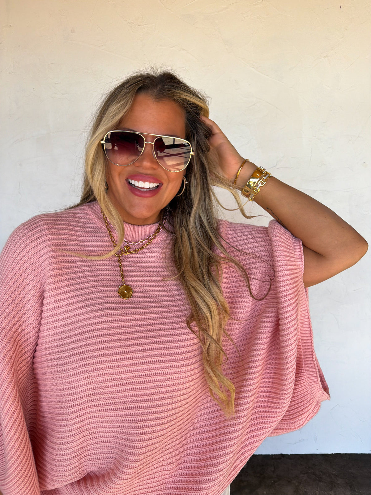 SPRING MEG PULLOVER PONCHO