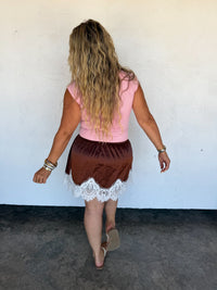 PRETTY LITTLE LACE SKIRT