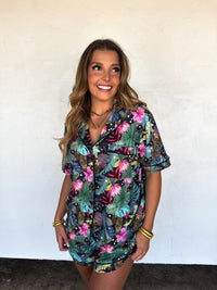 WILD BLOOMS PJ SET