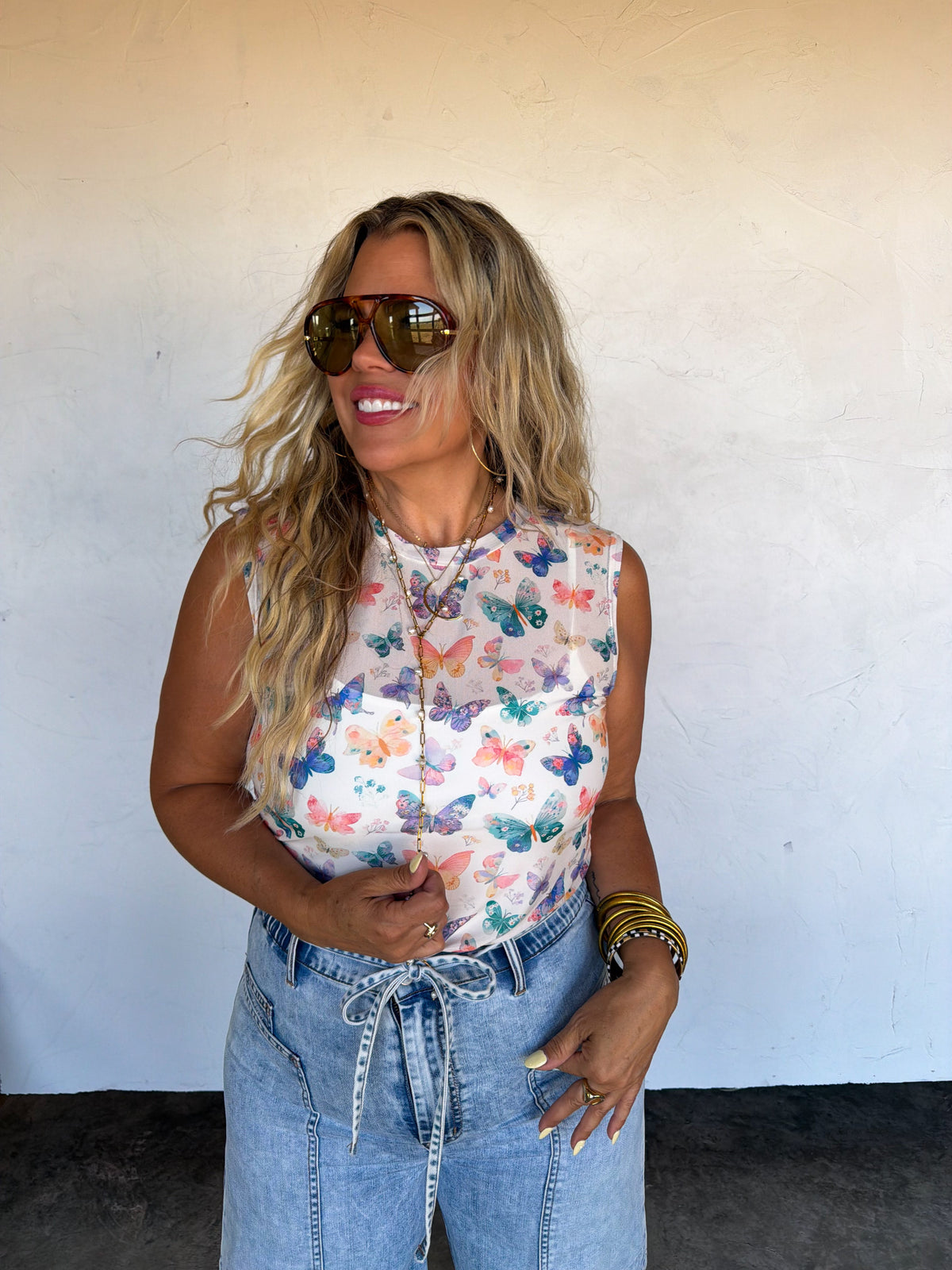 SUMMERTIME MESH TANK