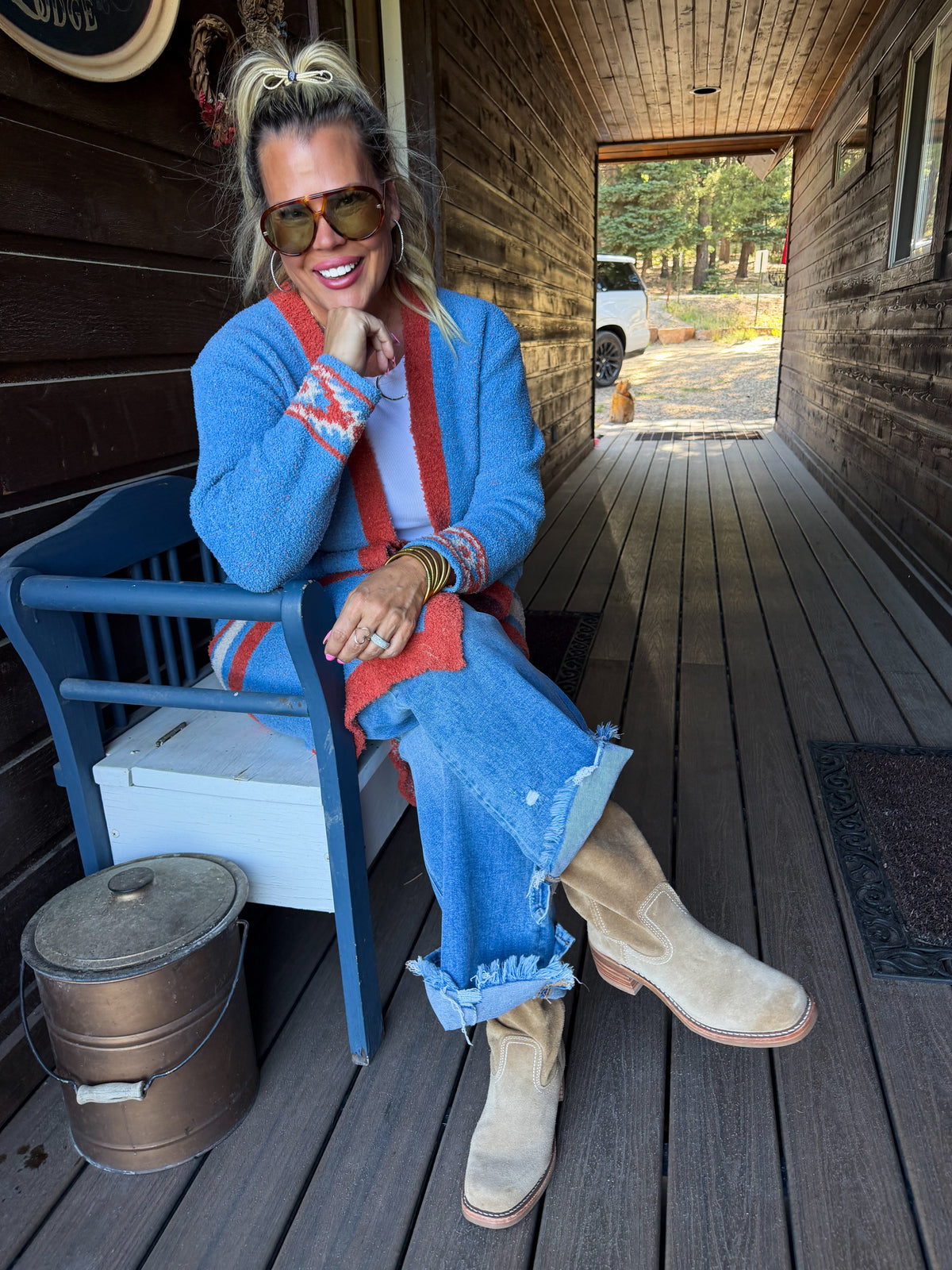 WESTERN CLOUD CARDIGAN