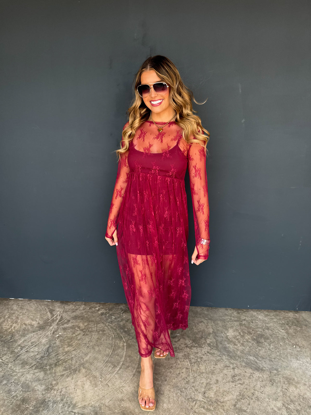 EVANGELINE LACE DRESS