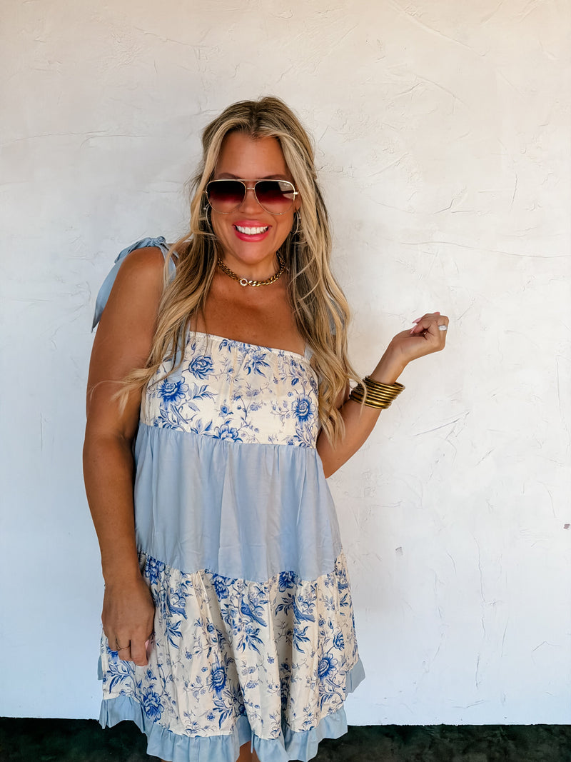 GARDEN PARTY FLORAL DRESS