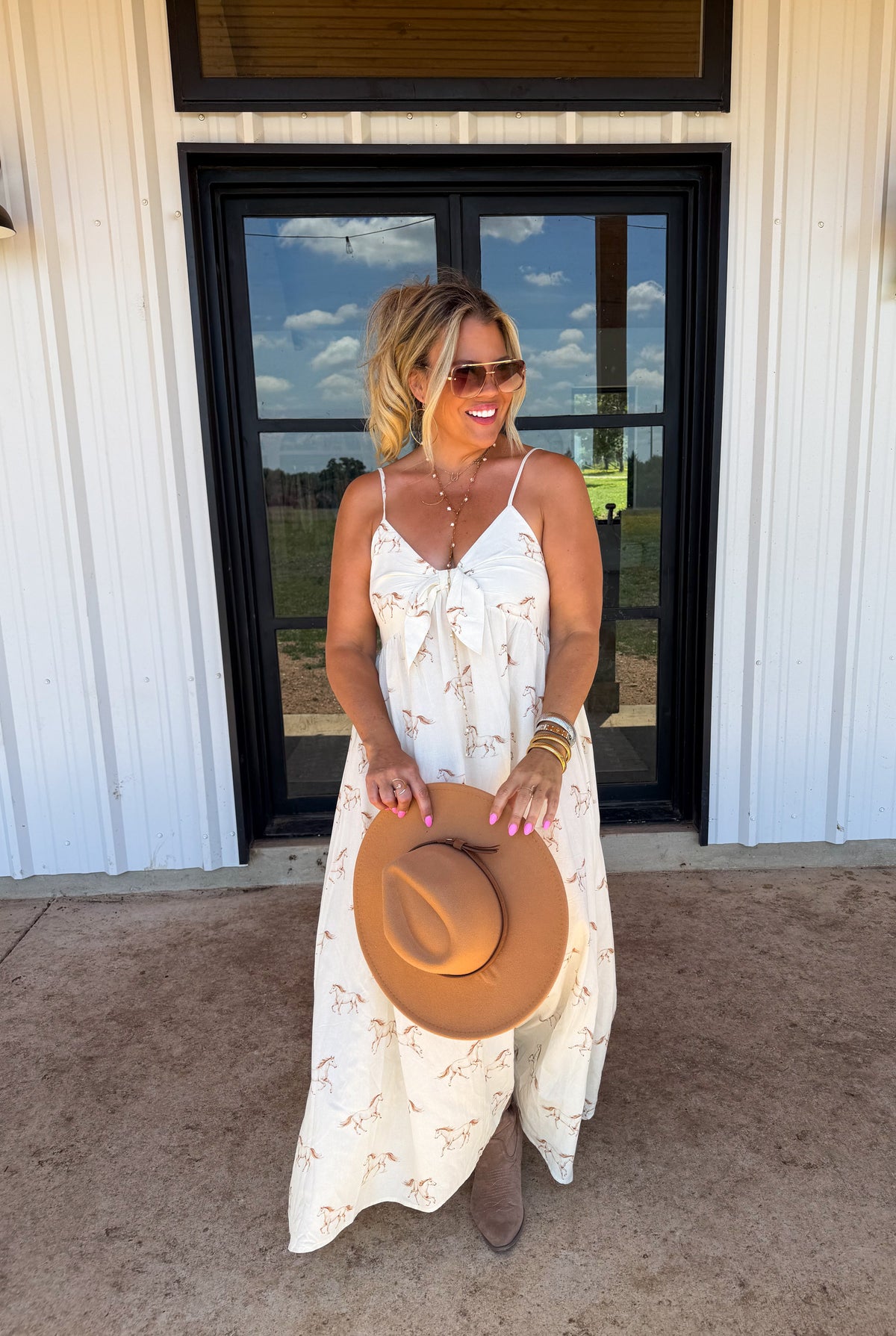 WESTERN CHARM MAXI DRESS
