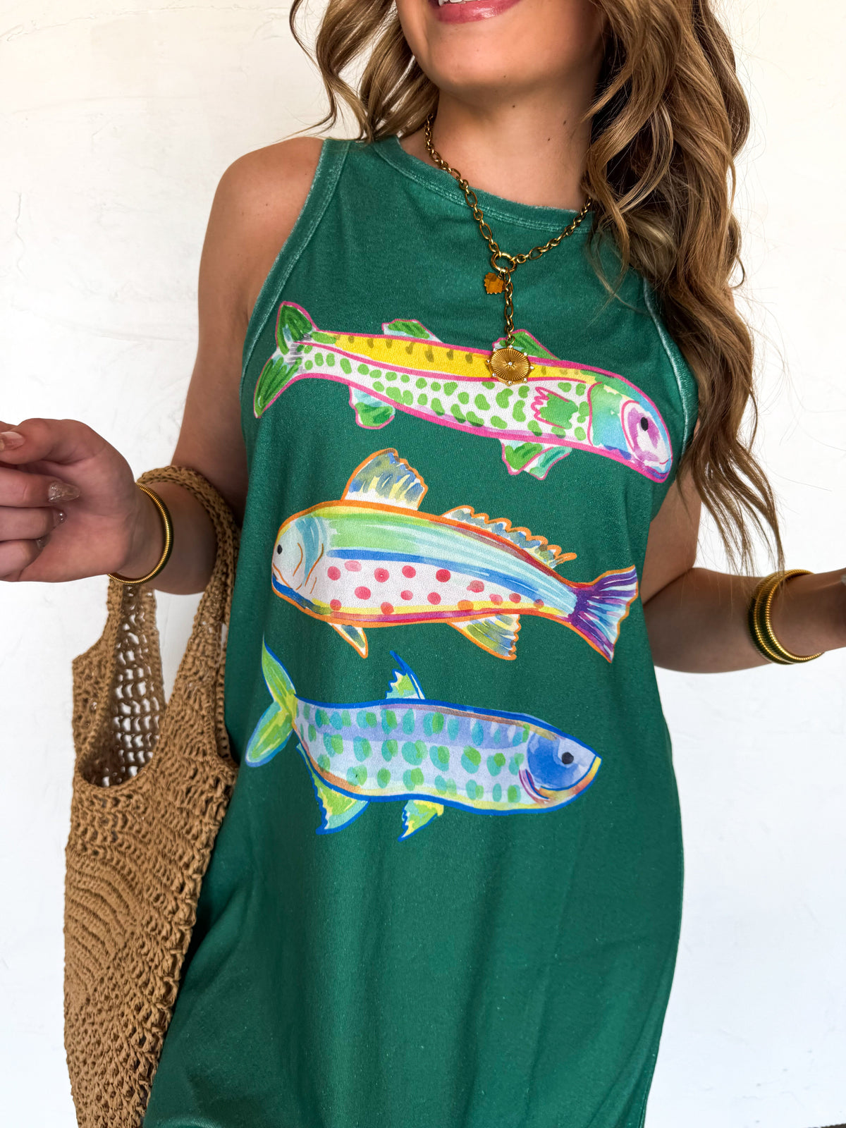 TROPIC LIKE IT’S HOT TERRY DRESS