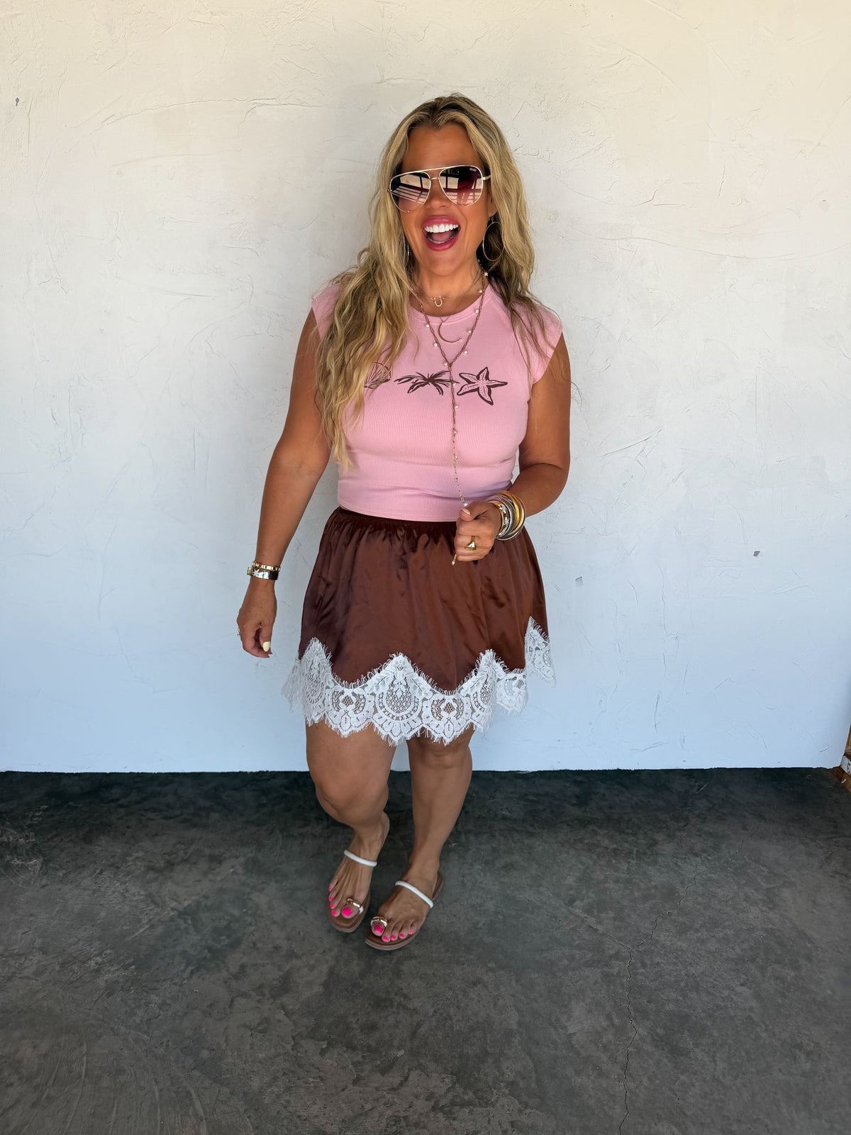 PRETTY LITTLE LACE SKIRT