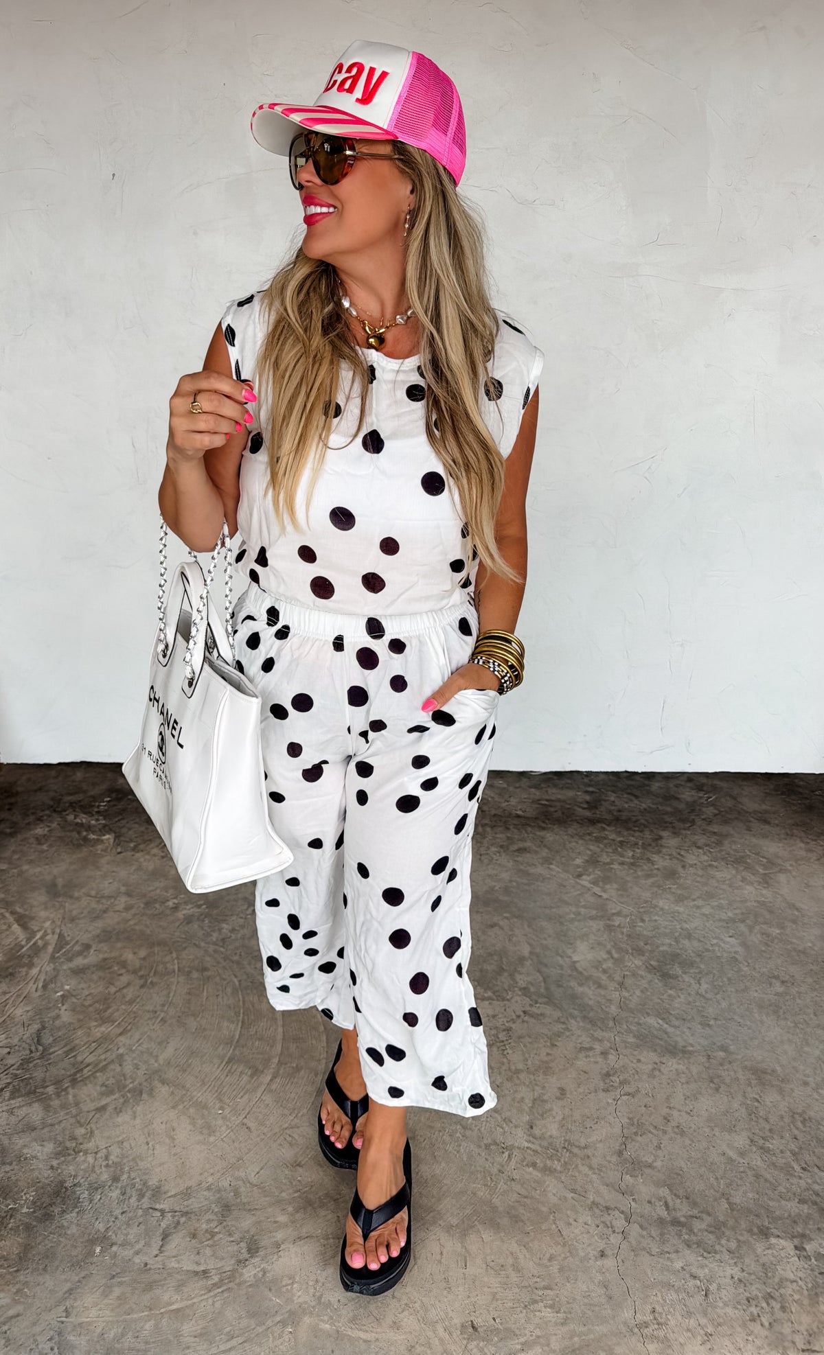 SUMMER FUN POLKA DOT SET