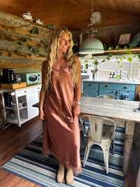 SLIP CAMI DRESS