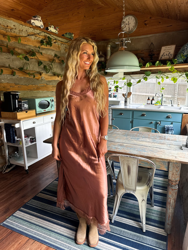 SLIP CAMI DRESS