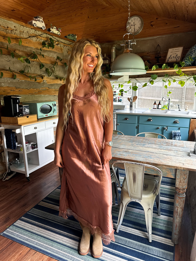 SLIP CAMI DRESS
