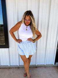 PRETTY IN PEARLS SKORT