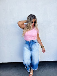 ALLE SHORT SLEEVE LACE TOP
