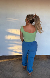 OUT AND ABOUT CAP SLEEVE TOP