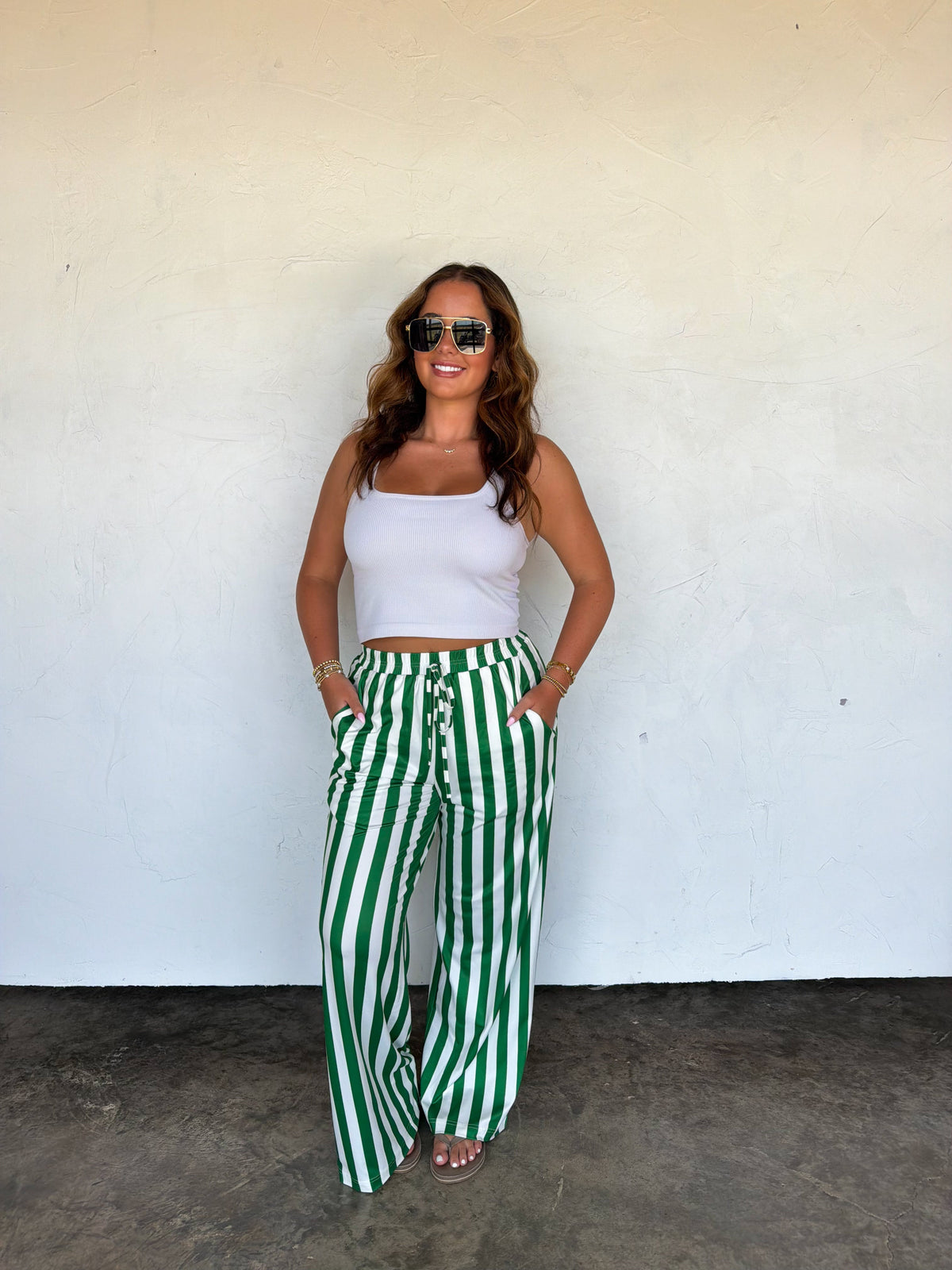 GAME DAY WIDE LEG PANTS