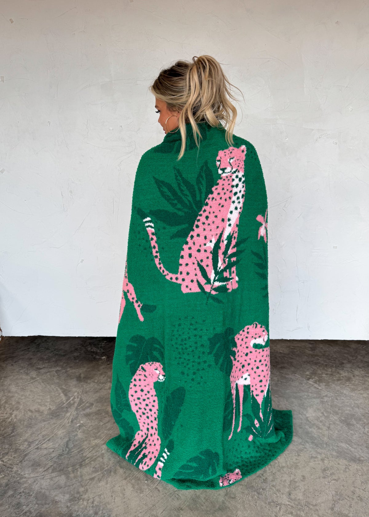 CHEETAH & STAR CLOUD BLANKET