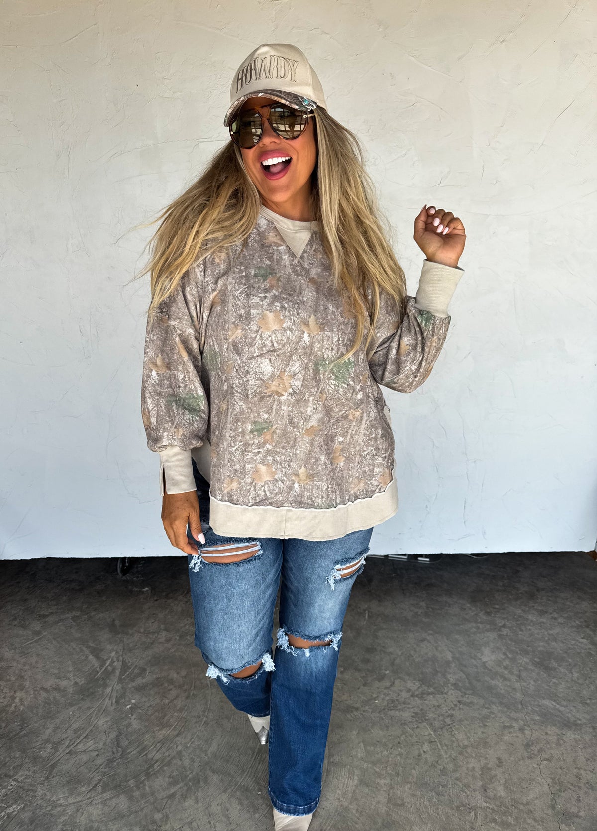 JOSS WASHED SWEATSHIRT