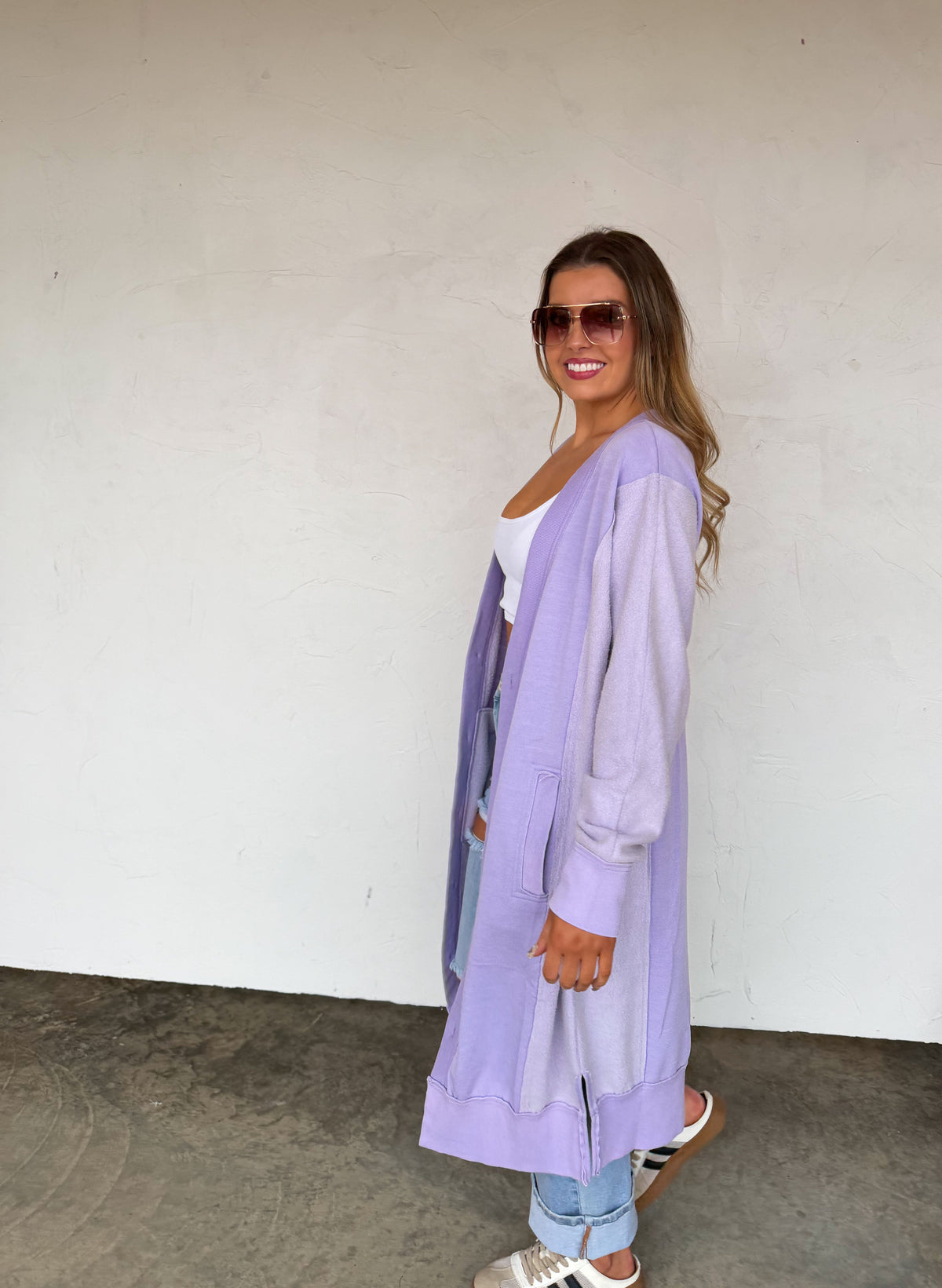 SPRING DESI SWEATSHIRT CARDIGAN