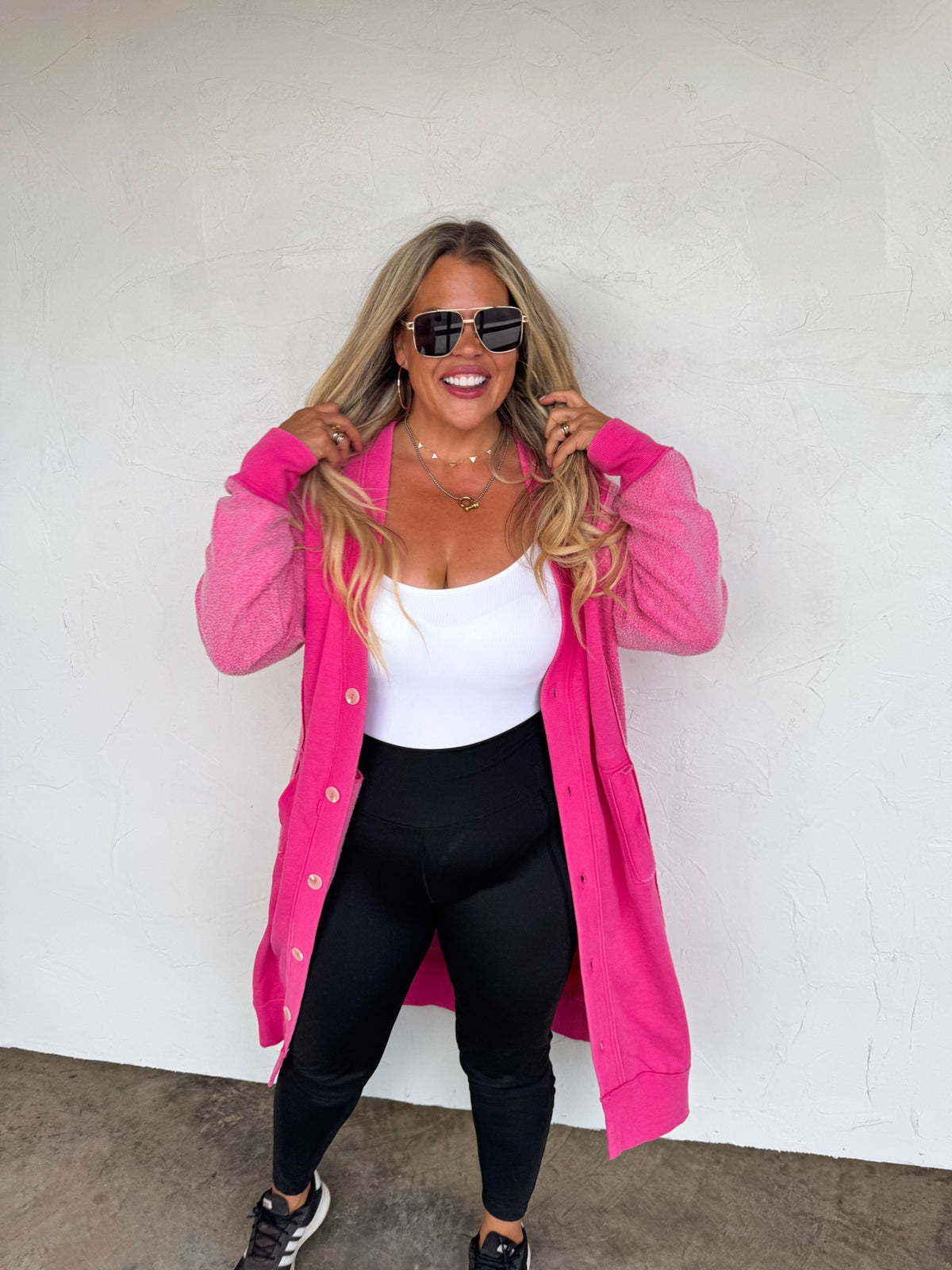 DESI SWEATSHIRT CARDIGAN
