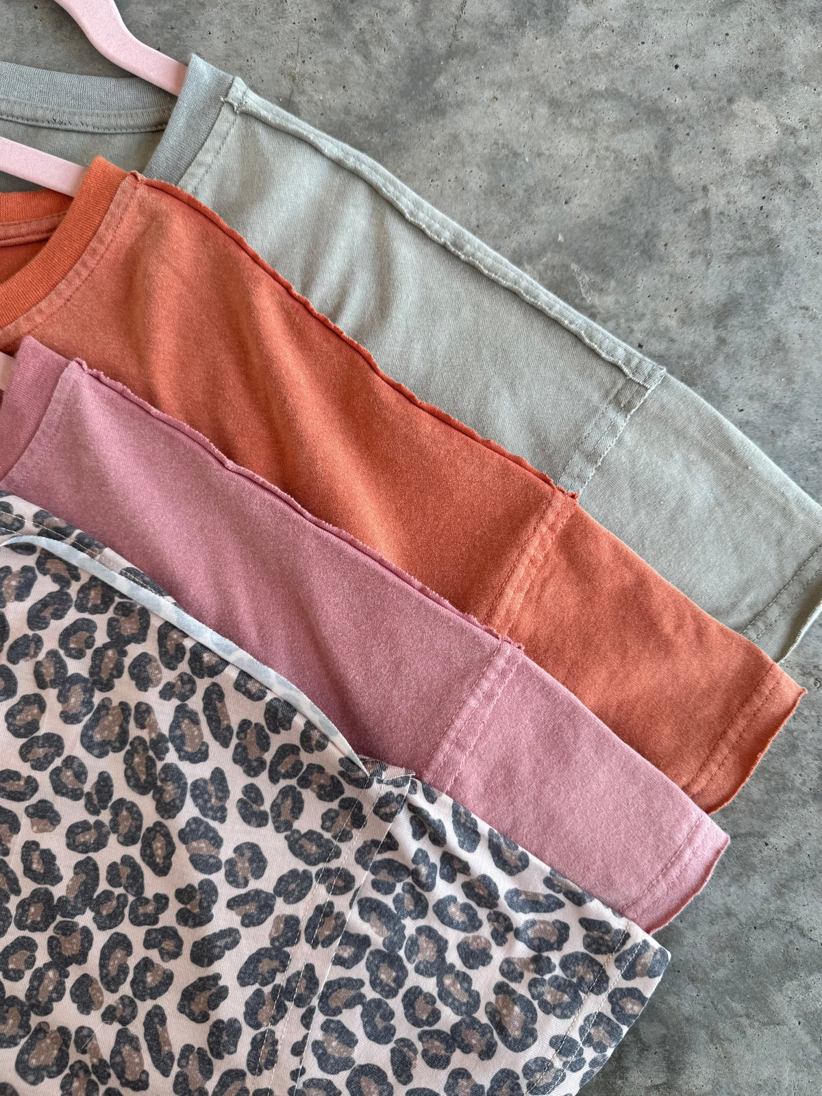 NEW COLORS- JOEY WASHED COTTON BOYFRIEND TEE