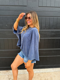 WASHED AWAY BASIC TEE