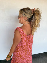 SUNSET TIDES BABYDOLL DRESS