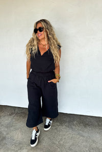 LAURA CROP PANT SET