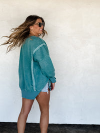 CANDY COLORS CLASSIC CREW PULLOVER