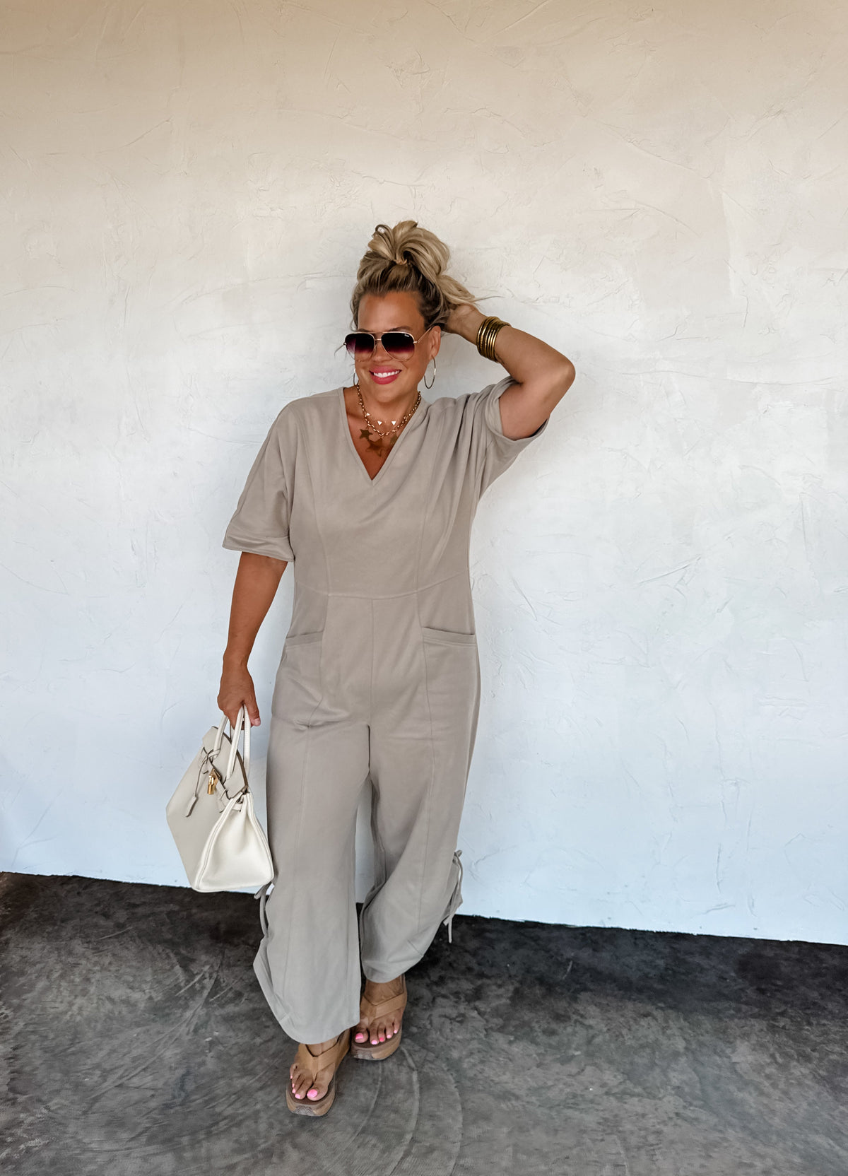 CAM LUXE LOUNGE JUMPSUIT