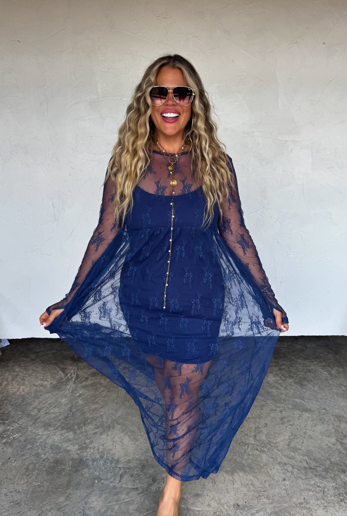 EVANGELINE LACE DRESS