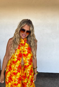 GOLDEN HOUR HALTER SET