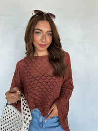 WINTER FREE SPIRIT BELL SLEEVE TOP