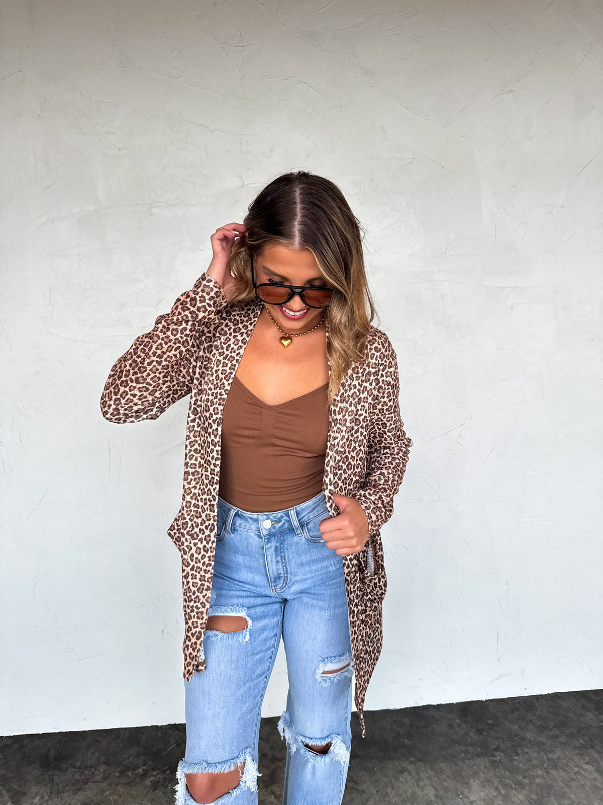 CAMO & CHEETAH PRINT LOLA CARDIGAN
