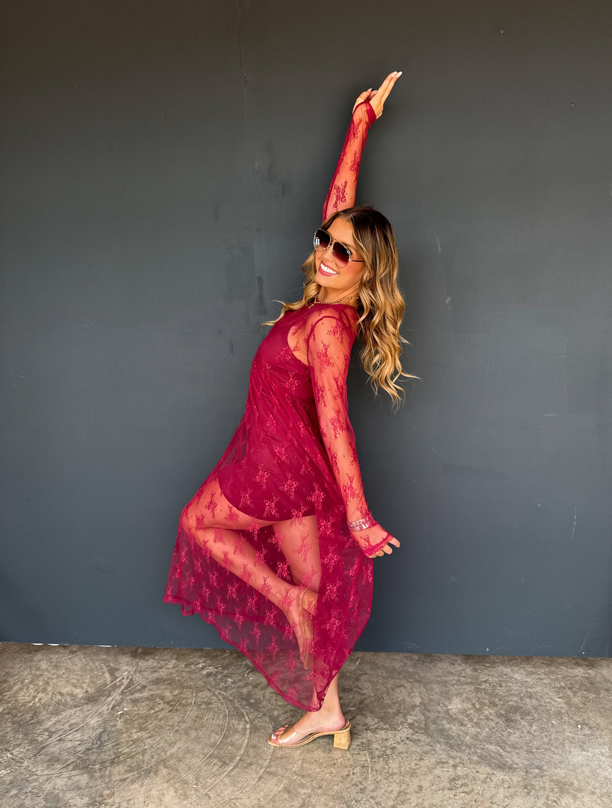 EVANGELINE LACE DRESS