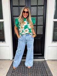 NATALIA WIDE LEG TROUSER