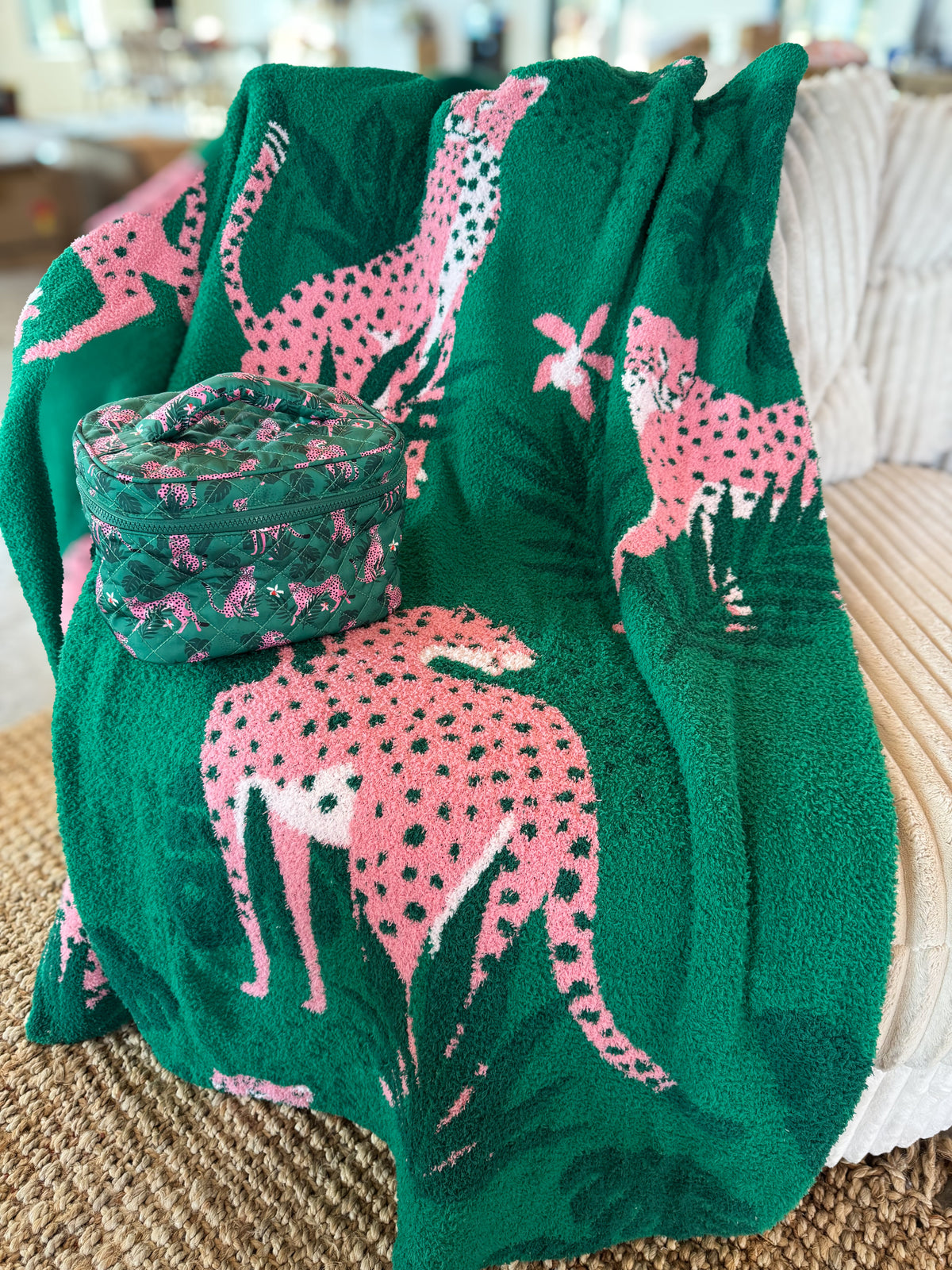 CHEETAH & STAR CLOUD BLANKET