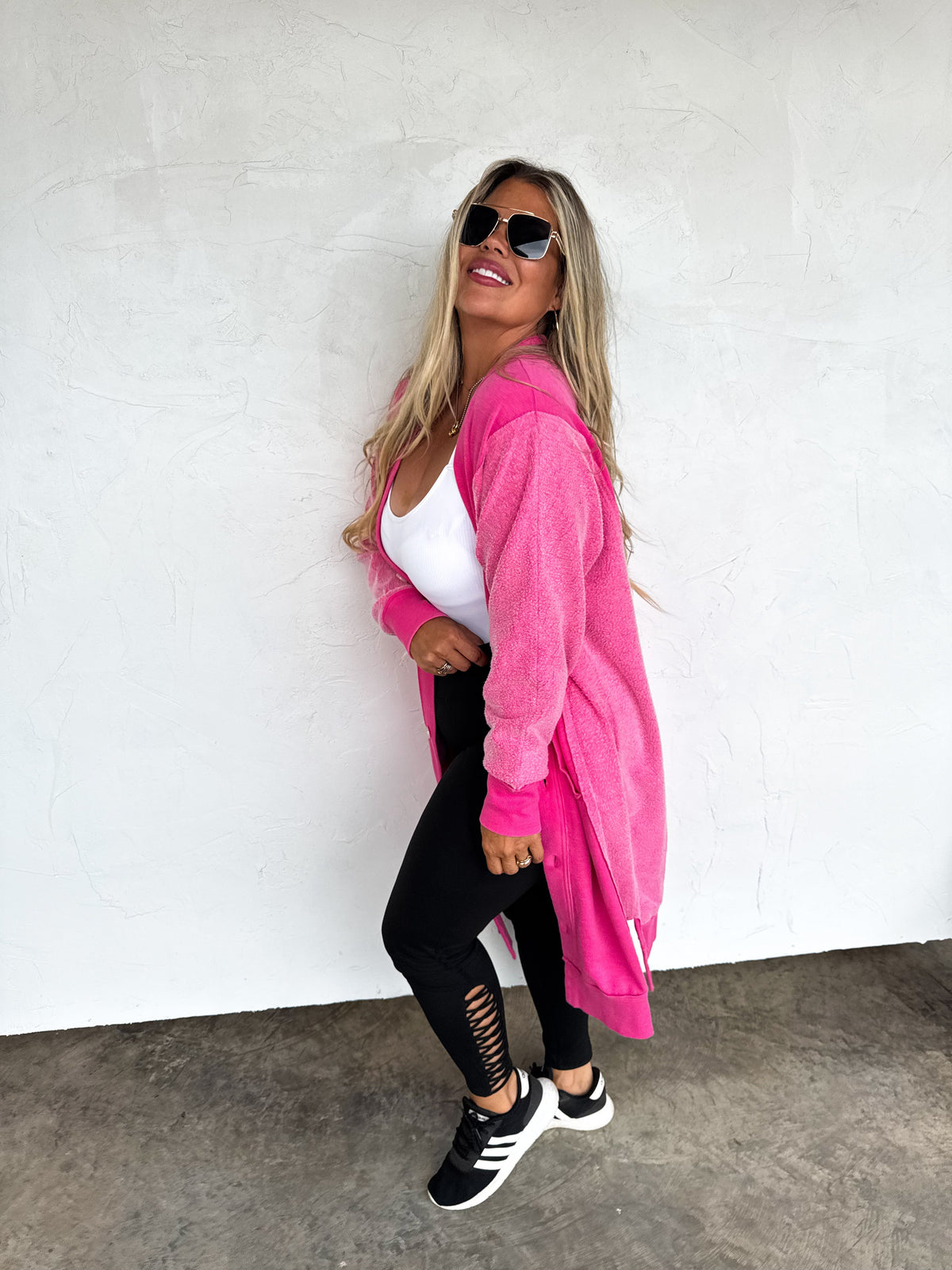 SPRING DESI SWEATSHIRT CARDIGAN
