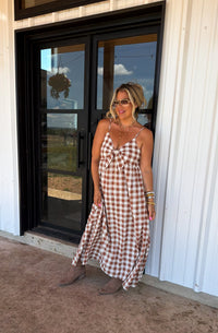 WESTERN CHARM MAXI DRESS