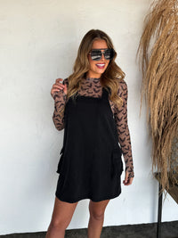 BATS & CHEETAH DRESS IT UP MESH TOP
