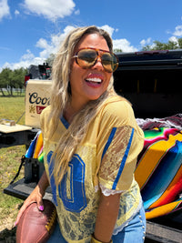 BLEACHER BABE LACE JERSEY