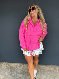 HOT TO SPOT FLORAL SKORT SET