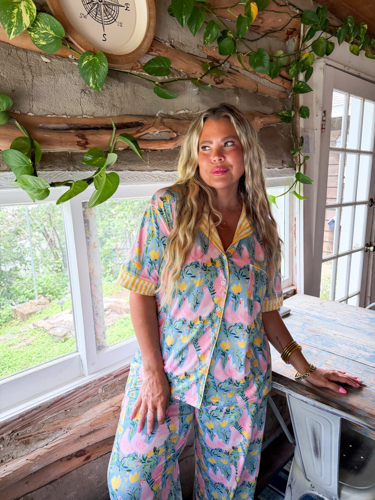 IN THE GARDEN LUXE PJ SETS