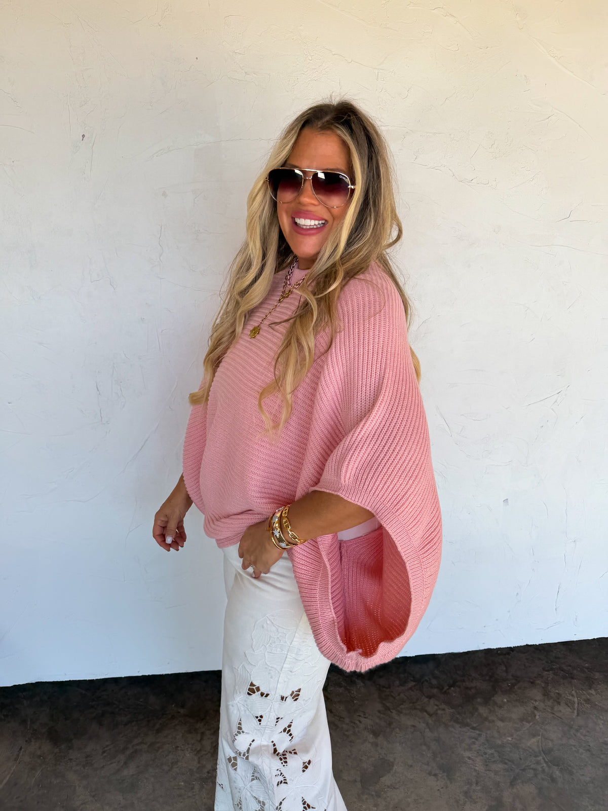SPRING MEG PULLOVER PONCHO