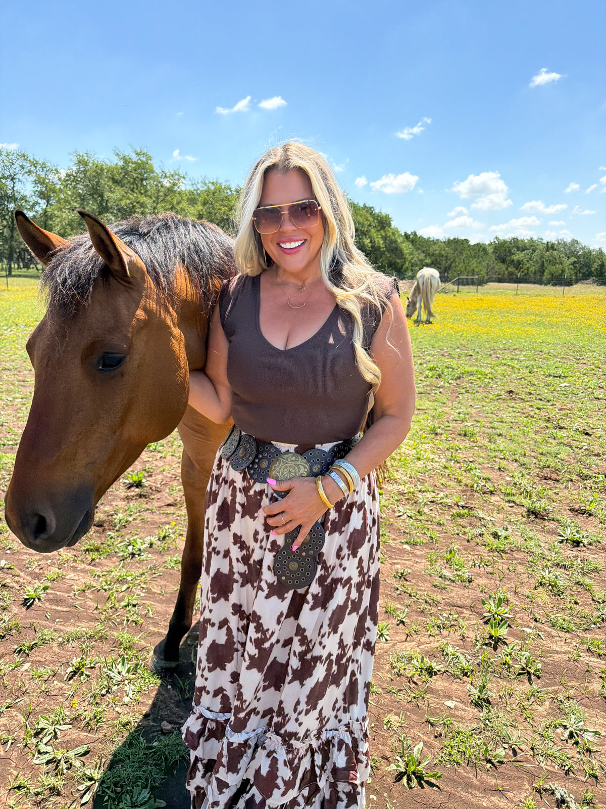 WANDER WEST MAXI SKIRT
