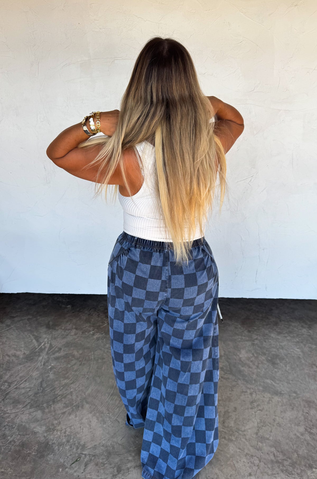 GO WITH THE FLOW CHECKER PANTS – BLAKELEY BRAND