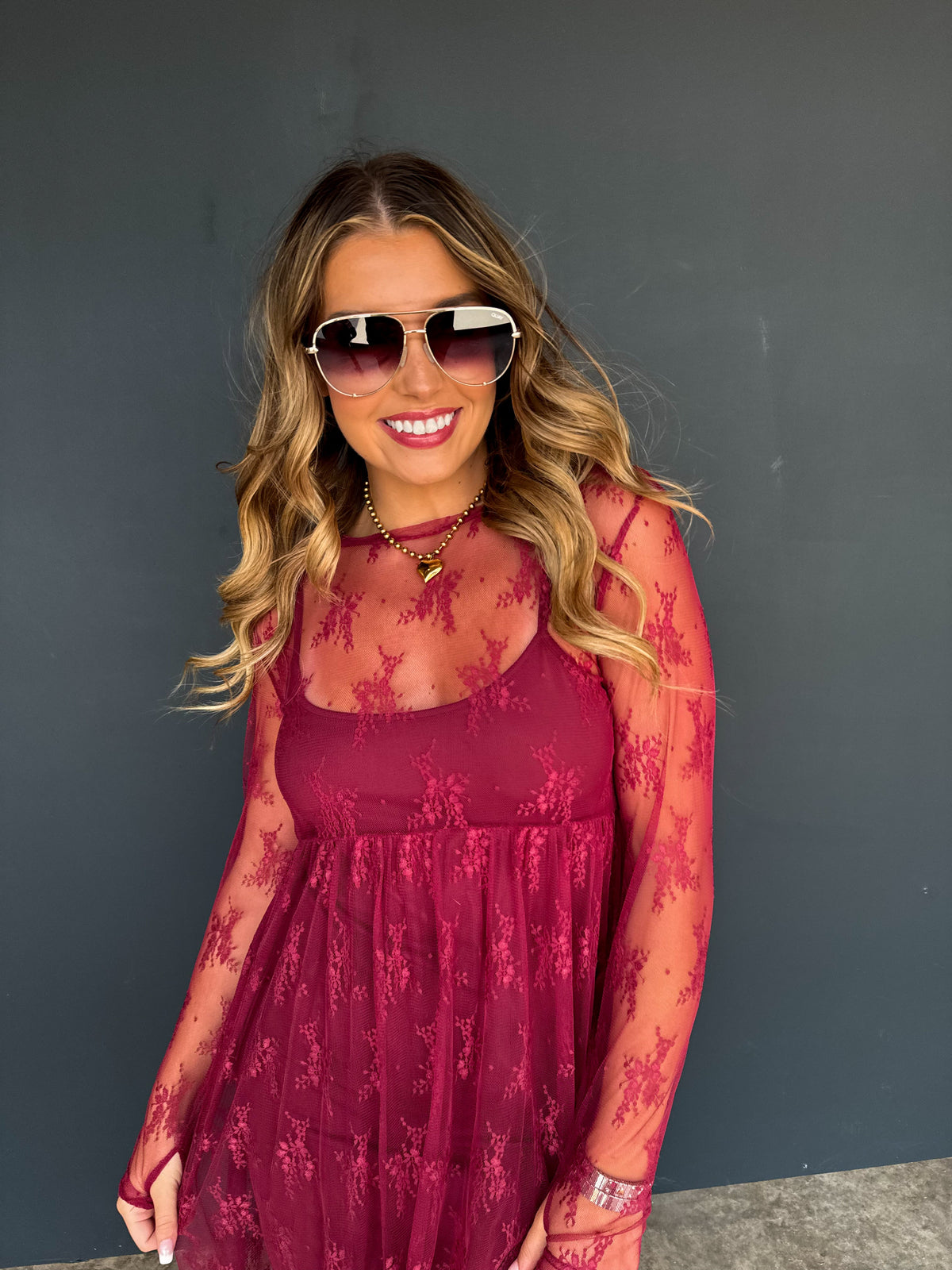 EVANGELINE LACE DRESS