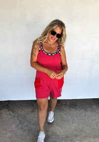 KINSEY RIBBED ROMPER