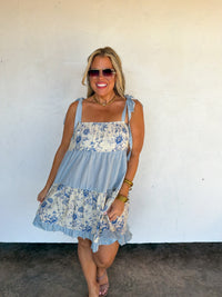GARDEN PARTY FLORAL DRESS
