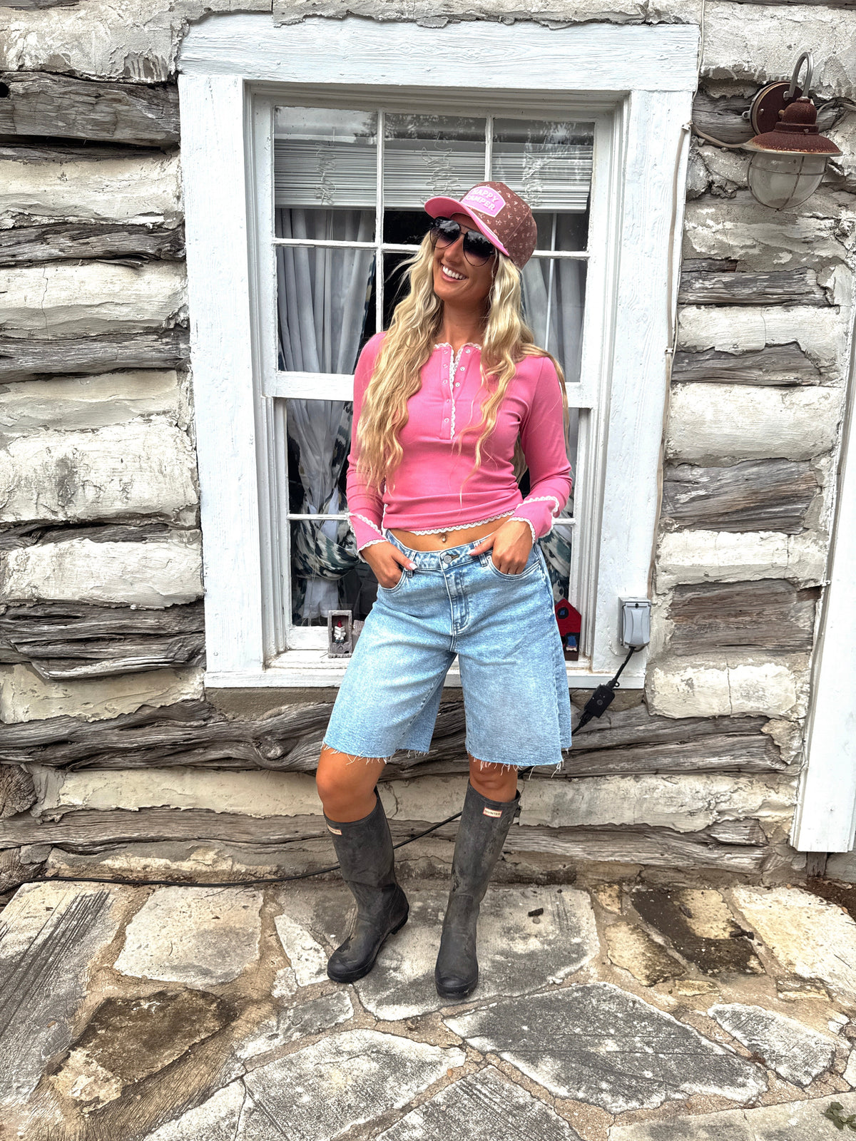 HAPPY CAMPER TRUCKER HATS